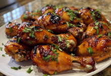 Oven BBQ Chicken Drumsticks Recipe