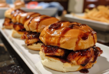 BBQ Chicken Sliders