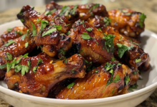 Honey BBQ Slow Cooker Chicken Wings