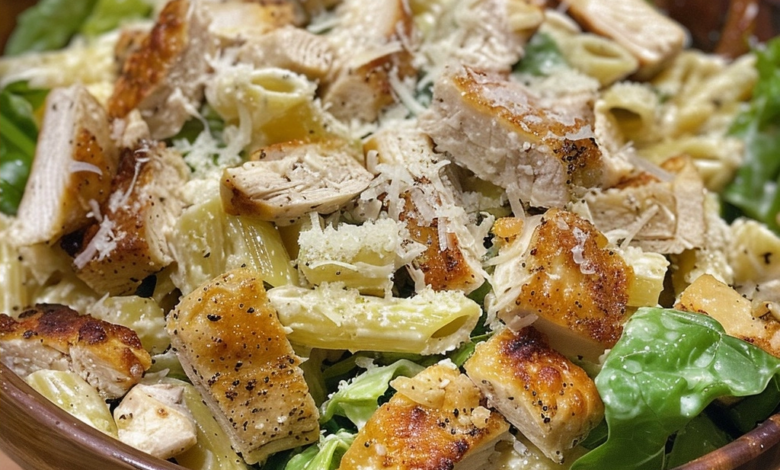Chicken Caesar Pasta Salad: A Refreshing Twist on a Classic