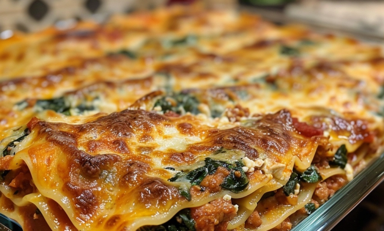 Spinach and Sausage Lasagna: A Flavorful Twist on Classic Comfort