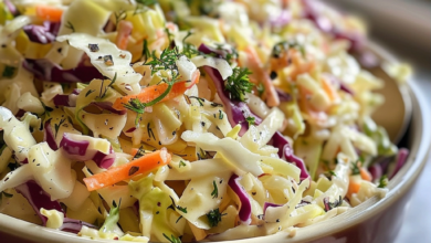 The Perfect Coleslaw Recipe for Crisp, Creamy Delight