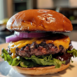 Best Burger Recipe So Juicy Stovetop or Grill