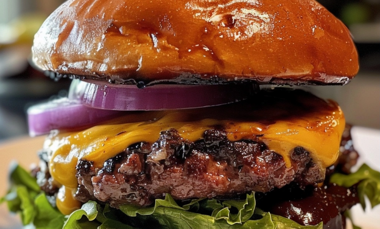 Best Burger Recipe So Juicy Stovetop or Grill