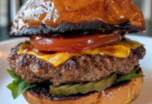 Homemade Ground Beef Burger Patties