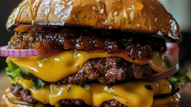 Easy BBQ Cheeseburgers to Impress