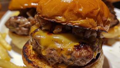 Juicy Cheeseburger Sliders Recipe