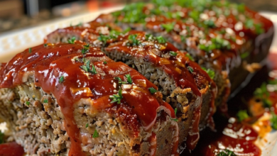 Low Carb Keto Meatloaf Recipe with Ground Chicken and Turkey