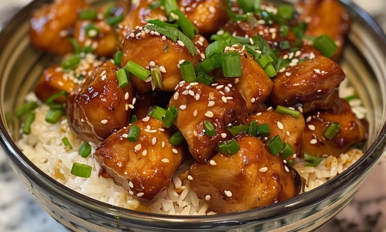 Honey Garlic Chicken with a Sweet and Savory Twist