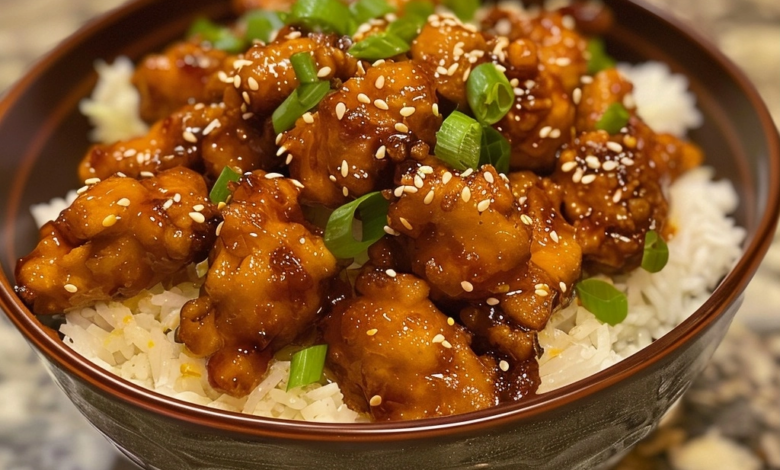 Crispy Chinese Honey Garlic Chicken Recipe: Bites with a Twist