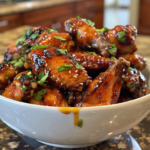 Sweet Honey Garlic Chicken Wings: A Sticky Savory Delight