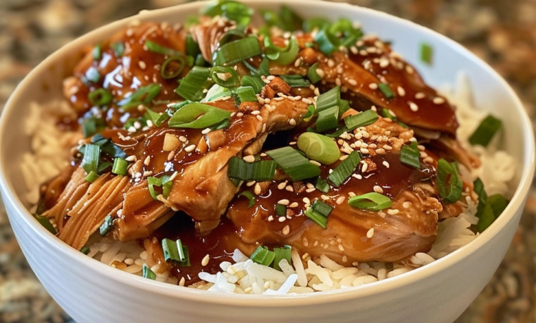 Slow Cooker Honey Garlic Chicken