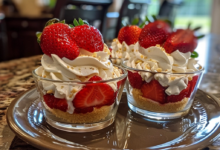 Strawberry Shortcake Dessert Cups: A Bite-Sized Delight