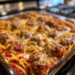 Baked Spaghetti & Meatballs: A Classic Comfort Dish
