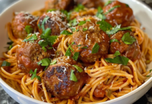 Spaghetti And Meatballs Recipe Italian Classic Family Meal – Simple, Flavorful, Perfect for Any Occasion