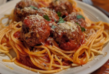 Spaghetti and Meatballs: Classic Comfort, No Pork or Alcohol