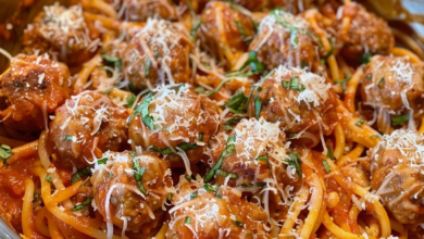 Creamy Spaghetti and Meatballs Recipe Without Alcohol