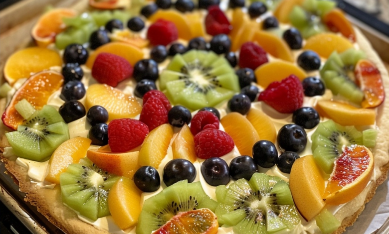 Easy Fruit Pizza Recipe: A Sweet Twist on a Classic Dish