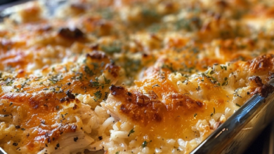 Rotisserie Chicken and Rice Casserole for a Hearty Meal