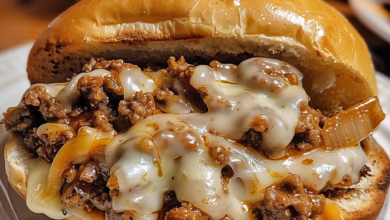 Philly Cheese Steak Sloppy Joes Recipe