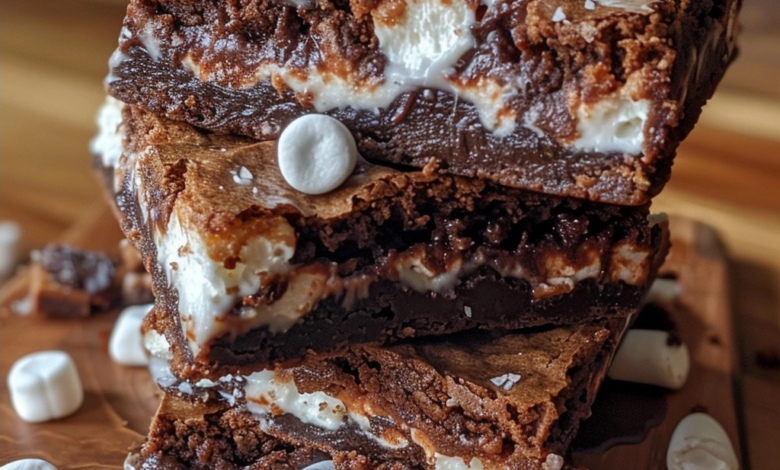 Decadent Marshmallow Brownies Recipe: Fudgy Layers Meet Fluffy Sweetness