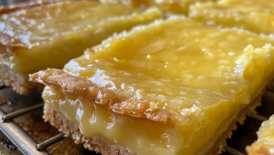 Creamy Lemon Squares Recipe with Perfect Tangy Balance