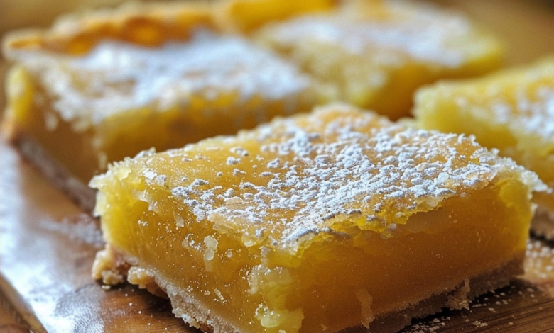Gluten Free Lemon Bars Recipe