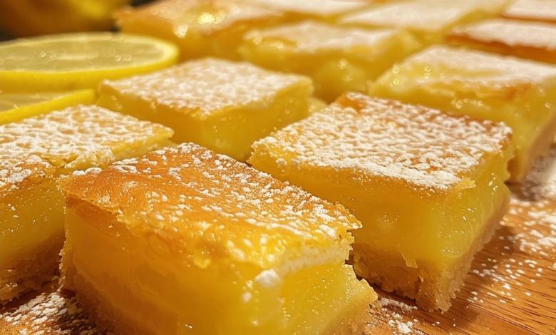 Best Lemon Bars Recipe Sweet and Tangy Treats