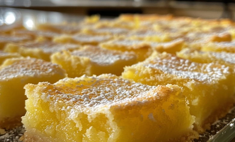Classic Lemon Bars Delightfully Tart Treat