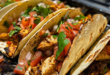 20-Minute Baked Chicken Tacos