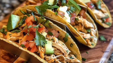Instant Pot Chicken Tacos Recipe: Quick and Flavorful