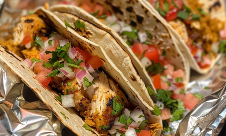 Crispy Chicken Tacos: Flavor-Packed Bites in Minutes