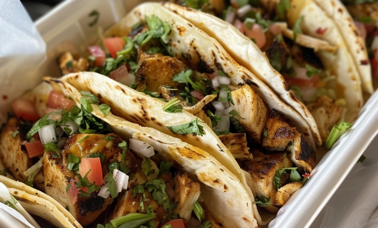 Savor the Flavors of Chicken Street Tacos
