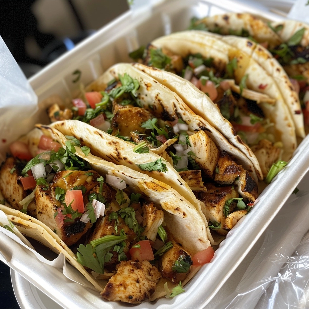 Savor the Flavors of Chicken Street Tacos