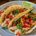 Cilantro Lime Chicken Tacos