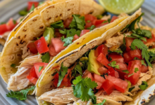 Cilantro Lime Chicken Tacos