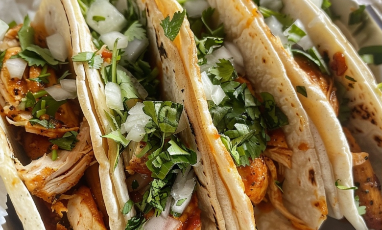 Classic Chicken Tacos with Flavor