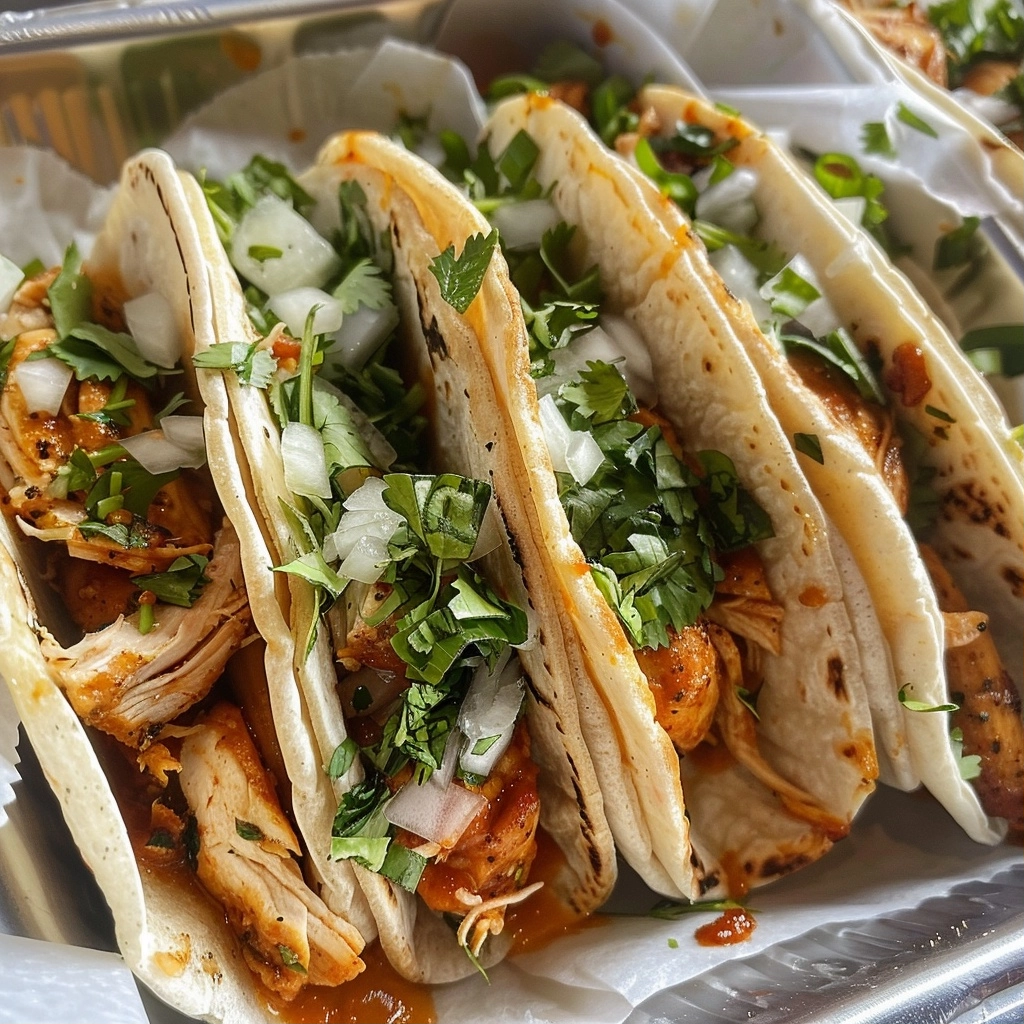 Classic Chicken Tacos with Flavor