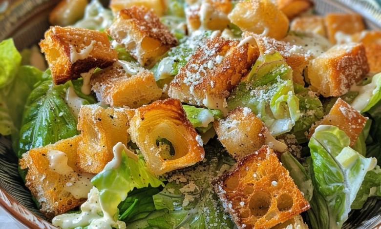 Classic Caesar Salad Recipe: A Step-by-Step Guide