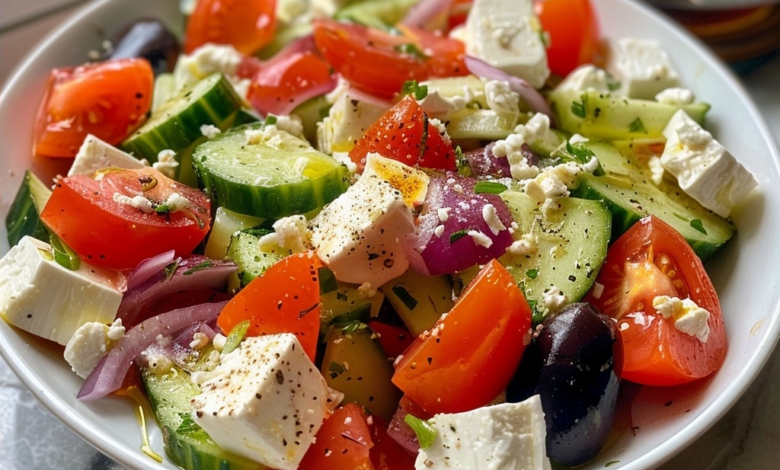 Authentic Greek Salad Recipe: A Fresh Traditional Guide