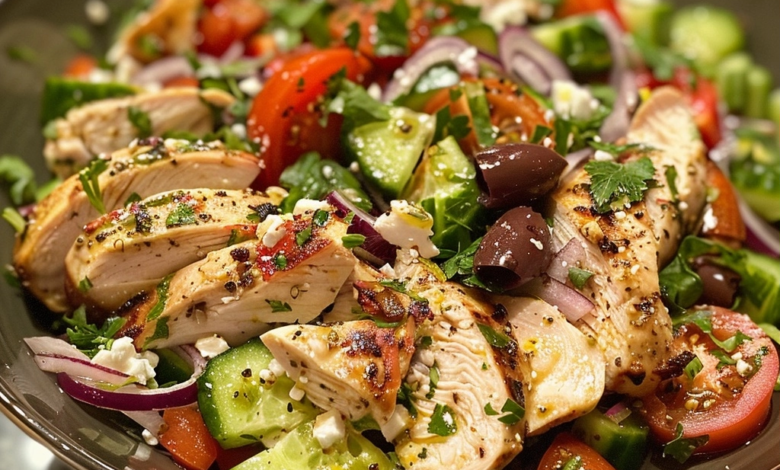 Greek Chicken Salad Recipe for Fresh Healthy Meals