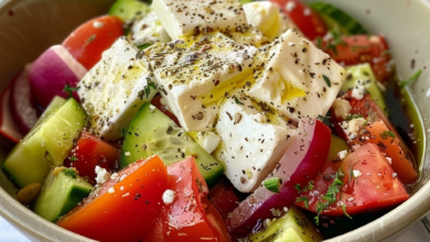 Traditional Greek Village Salad Recipe for Authentic Flavor