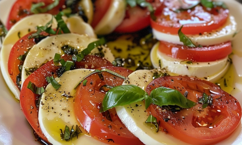 Classic Caprese Salad: A Simple Authentic Recipe