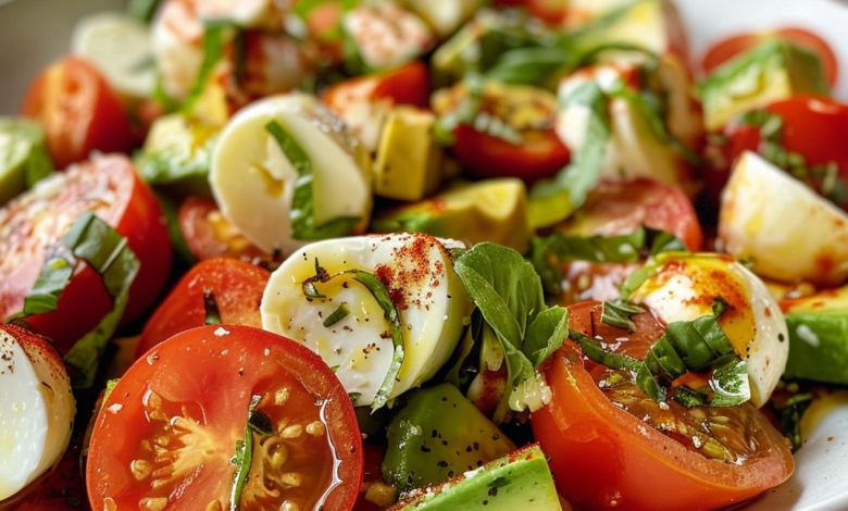 Avocado Caprese Salad: A Fresh Summer Twist