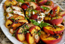 Grilled Peach Caprese Salad: A Fresh Summer Recipe