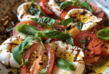 Burrata Caprese Salad: A Creamy Twist on Classic Flavors