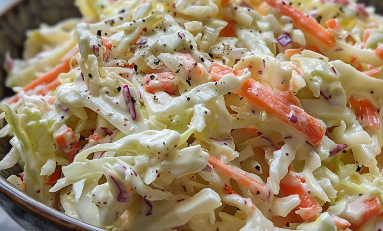 Easy Creamy Coleslaw Recipe for Every Occasion