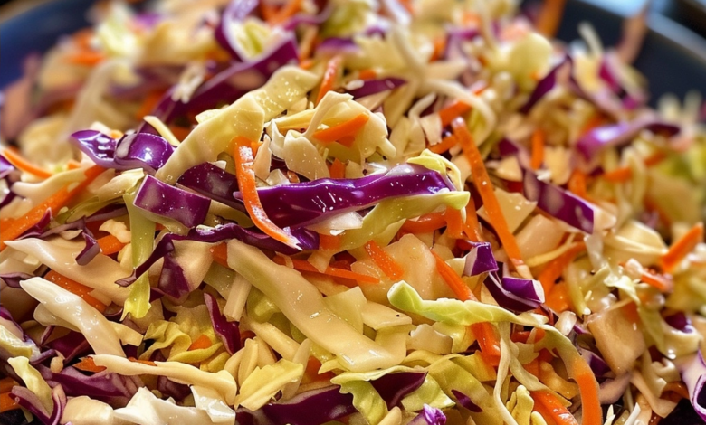 Best Vinegar Coleslaw Recipe: Crispy Tangy Delight