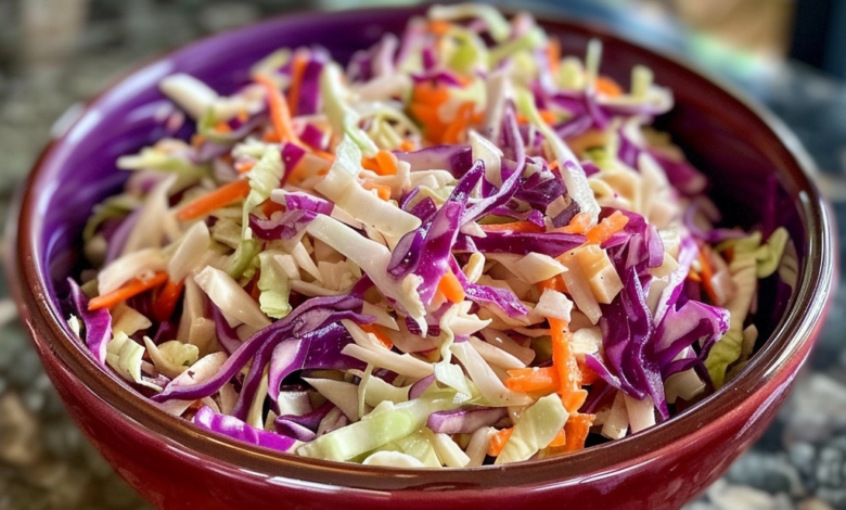 Healthy Coleslaw Recipe for Crisp Refreshing Flavor