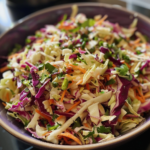 No Mayo Coleslaw Recipe for Refreshing Sides